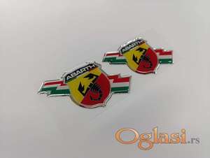 Abarth stikeri za bocna krila-za automobil